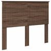 vidaXL Cabecero Roble Marr&oacute;n Madera de ingenier&iacute;a