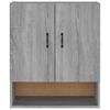 vidaXL Armario de pared madera contrachapada gris Sonoma 60x31x70 cm