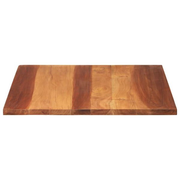 vidaXL Tablero de mesa madera maciza de acacia 25-27 mm 70x90 cm