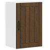 vidaXL Armario de pared de cocina Lucca roble marr&oacute;n