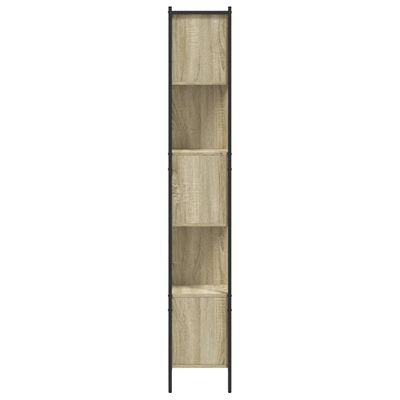 vidaXL Estantería madera de ingeniería roble Sonoma 102x28x172 cm
