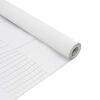 vidaXL L&aacute;minas de ventana PVC esmeriladas blanco