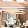 vidaXL Toldo Retr&aacute;ctil Amarillo 250 x 200 cm tela