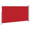 vidaXL Toldo lateral retr&aacute;ctil de jard&iacute;n rojo 170x300 cm