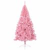 vidaXL &Aacute;rbol de Navidad Artificial Preiluminado Rosa 180 cm PVC