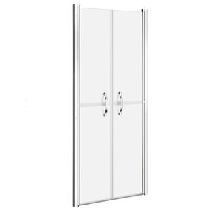 vidaXL Puerta de ducha ESG esmerilado 71x190 cm