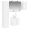 vidaXL Juego de Muebles de Ba&ntilde;o 5 pcs Blanco 50 x 14,5 x 70 cm