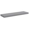 vidaXL Estantes flotantes de pared 2 uds MDF gris 80x23,5x3,8 cm