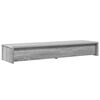 vidaXL Soporte de monitor con cajones madera gris Sonoma 100x27x15 cm