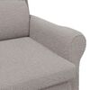 vidaXL sill&oacute;n Gris claro 76 x 94 x 102 cm Tela de Sherpa suave