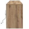 vidaXL Unidades de TV 2 pcs Roble artesanal 180 x 34 x 50 cm
