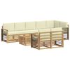vidaXL Juegos de sof&aacute;s Madera de Acacia S&oacute;lida