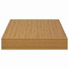 vidaXL Estante de pared 2 pcs Beige 40 x 23,5 x 4 cm
