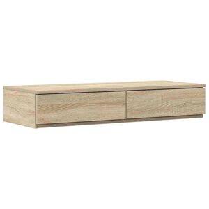 vidaXL Cajones de cama Roble Sonoma 100 x 36,5 x 16,5 cm