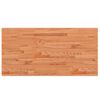 vidaXL Encimera de ba&ntilde;o madera maciza de haya 100x50x4 cm