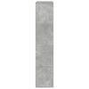 vidaXL Estanter&iacute;a de madera ingenier&iacute;a gris hormig&oacute;n 100x33x156,5 cm