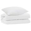 vidaXL Juego de Edred&oacute;n con almohada 2 pcs Microfibra