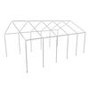 vidaXL Estructura de carpa de fiesta para jard&iacute;n de acero 10x5 m