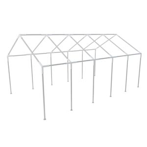 vidaXL Estructura de carpa de fiesta para jard&iacute;n de acero 10x5 m