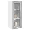 vidaXL Mueble colgante con almacenamiento Gris Sonoma 40 x 31 x 100 cm