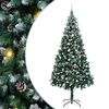 vidaXL &Aacute;rbol de Navidad artificial Verde 240 cm PVC y Acero y Pl&aacute;stico