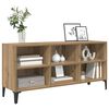 vidaXL Conjunto de mueble de TV Marr&oacute;n 69,5 x 30 x 50 cm