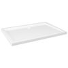 vidaXL Plato de ducha rectangular ABS 80x110 cm