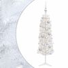 vidaXL &Aacute;rbol de Navidad artificial estrecho con bolas 120 cm 150 LED