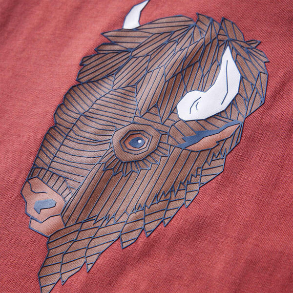 Camiseta infantil de manga larga rojo 104