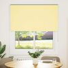 vidaXL Estor Enrollable Opaco Amarillo 135x150 cm Tela Ancho 131,6 cm