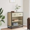 vidaXL Aparador madera ingenier&iacute;a roble Sonoma 68x35x76 cm