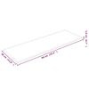 vidaXL Paneles de pared 12 uds terciopelo rosa 90x30 cm 3,24 m²
