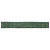 vidaXL Toldo para balc&oacute;n con hojas verde oscuro 600x75 cm