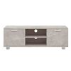 vidaXL Mueble para TV madera contrachapada gris hormigón 120x40,5x35cm
