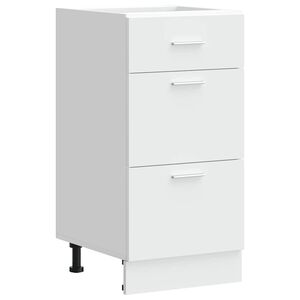 vidaXL Armario bajo "Lyon" blanco 40x46x81,5 cm madera de ingenier&iacute;a