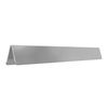 vidaXL Borde de C&eacute;sped Plateado 450 x 0.05 x 15 cm Acero Galvanizado
