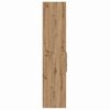 vidaXL Alacena Roble artesanal 40 x 42,5 x 185 cm Madera contrachapada
