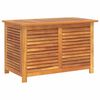 vidaXL Caja de almacenaje de jard&iacute;n madera maciza acacia 90x50x56 cm