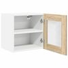 vidaXL Mueble colgante con puerta 2 pcs Roble Sonoma 40 x 31 x 40 cm