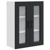 vidaXL Panel de lavaplatos Kalmar Negro 60 x 31 x 80 cm