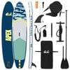 vidaXL Tabla SUP con Asiento 2-en-1 APEX 335 x 76 x 15 cm Azul para