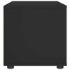 vidaXL Mueble de TV VISNES negro 60x40x38 cm madera de ingeniería