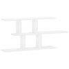 vidaXL Estante de pared Blanco 100 x 17 x 45.5 cm Madera de ingenier&iacute;a
