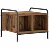vidaXL Mesa de centro Madera envejecida 50 x 49 x 41 cm