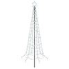 vidaXL &Aacute;rbol de Navidad LED en espiral con estaca EKENAS 180 cm