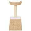 vidaXL Rascador para gatos de hierba marina con poste de sisal
