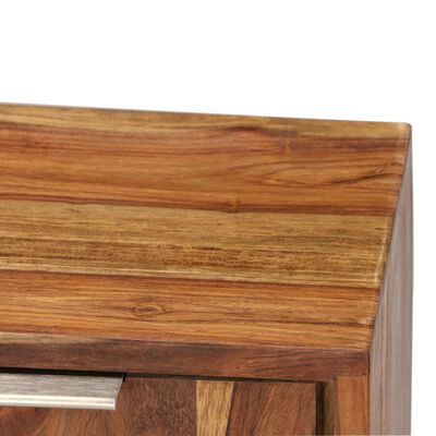 vidaXL Mueble de TV madera maciza sheesham acabado miel 118x30x40 cm