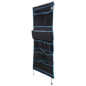 vidaXL Bolsa de almacenamiento Negro y azul 161 x 58,5 cm oxford