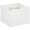 vidaXL Macetero de Jard&iacute;n Blanco 80 x 80 x 60 cm