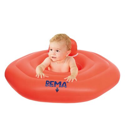 BEMA Asiento de natación de bebé PVC naranja